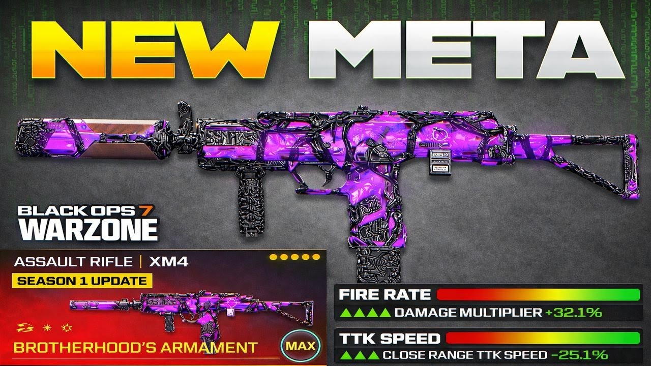 130 Kills W/ NEW *META* XM4 CLASS  ( Call of duty BO7 )