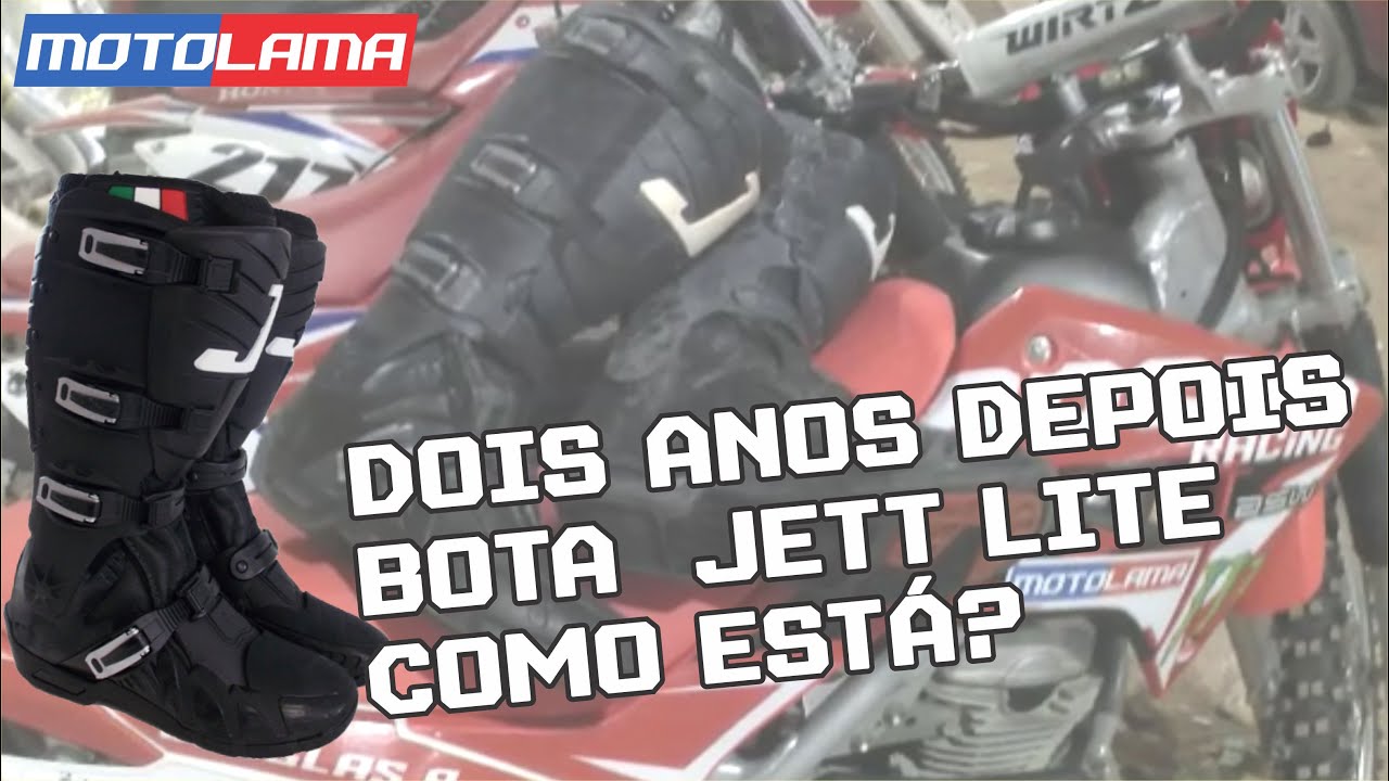 Dois Anos Depois BOTA JETT LITE, como está?