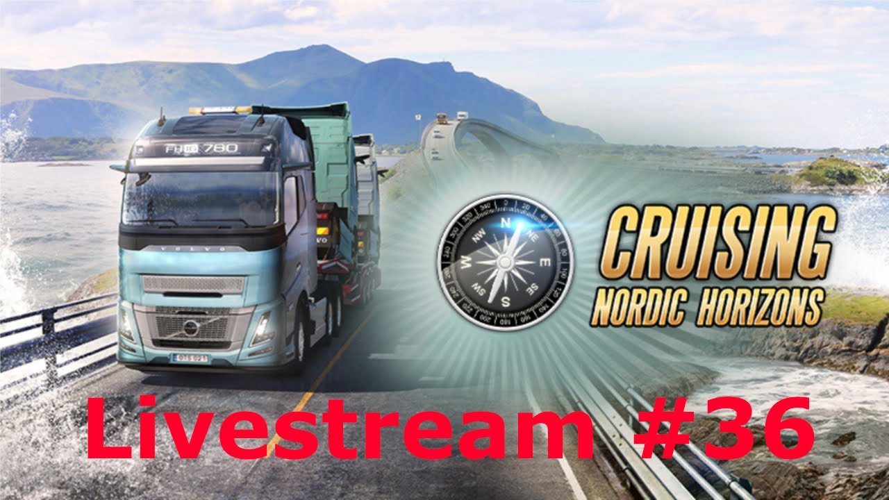 Euro Truck Simulator 2 lokaal carrière Deel 36 - Scandinavië ritten.