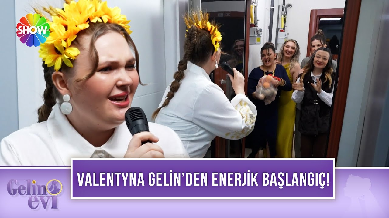 Ukraynalı gelinimiz Valentyna, gelinleri kapıda şarkı söyleyerek karşıladı! | Gelin Evi 1638. Bölüm