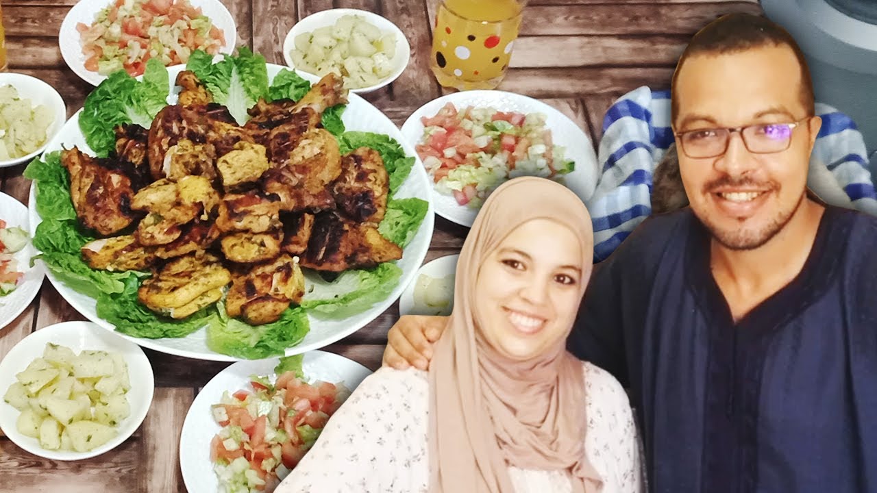 حياتي بلا زواق راجلي دارها و زعم 😍 علمتو طريقة تحضير دجاج مشوي على الفحم بتتبيلة متميزة ❤ فاجأني
