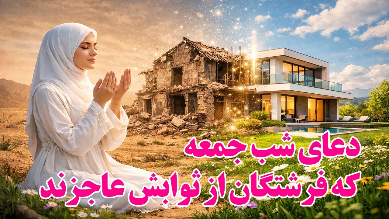 دعای شب جمعه که فرشتگان از ثوابش عاجزند