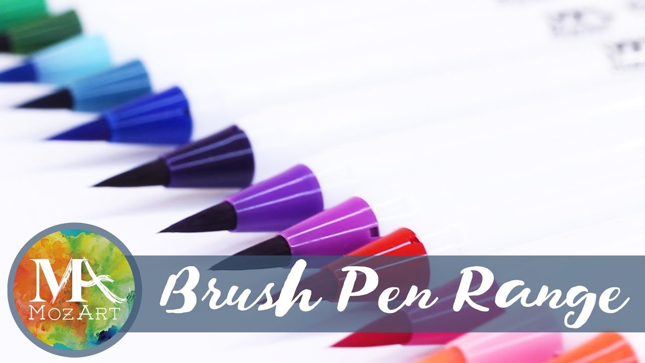Introducing the MozArt Brush Pen Range