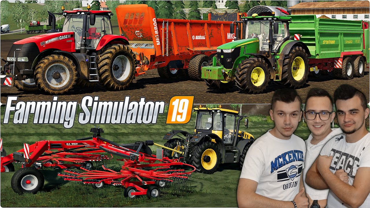 Obornik na dwa zestawy, Sianokosy z Grzechem! ✔FS19 