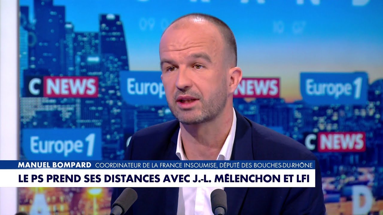 Manuel Bompard :«Là où nous ne serons pas au deuxième tour, nous proposerons un front antifasciste»