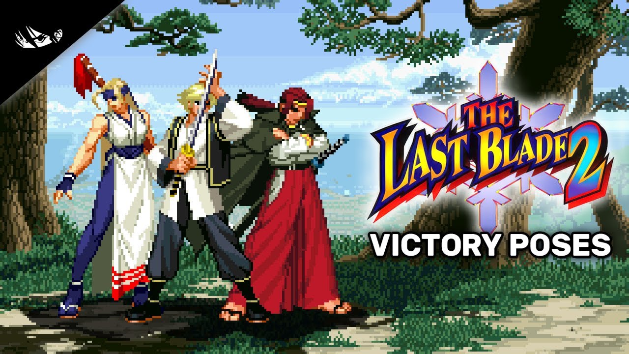 The Last Blade 2 victory poses