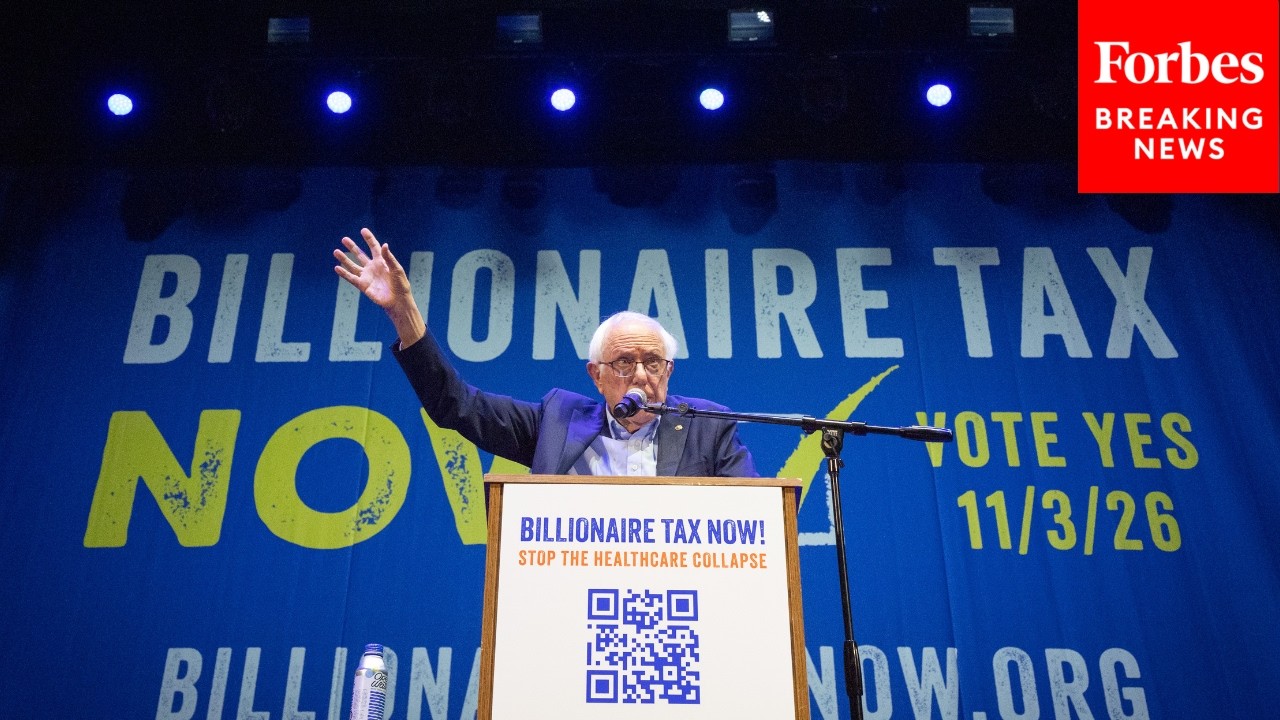 Bernie Sanders Swipes At 'Oligarchs' During Impassioned Defense Of CA's Proposed Billionaire Tax