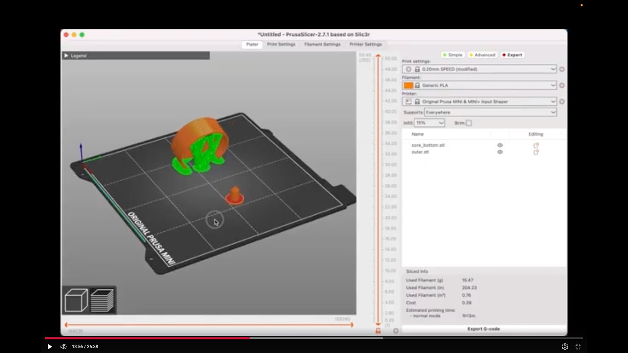 Using the Prusa Mini+, MK3S+, and XL 3D Printers