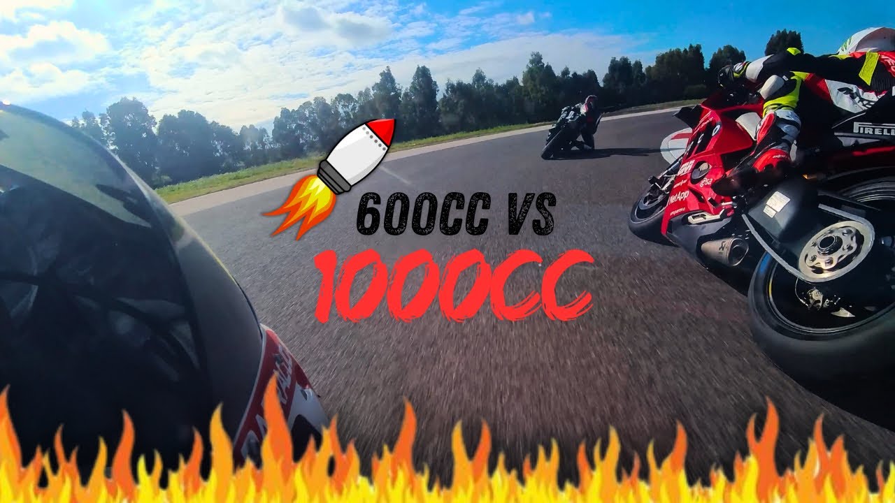 Può una 600cc tenere testa ad un 1000cc?!😈- scopriamolo insieme 🔥