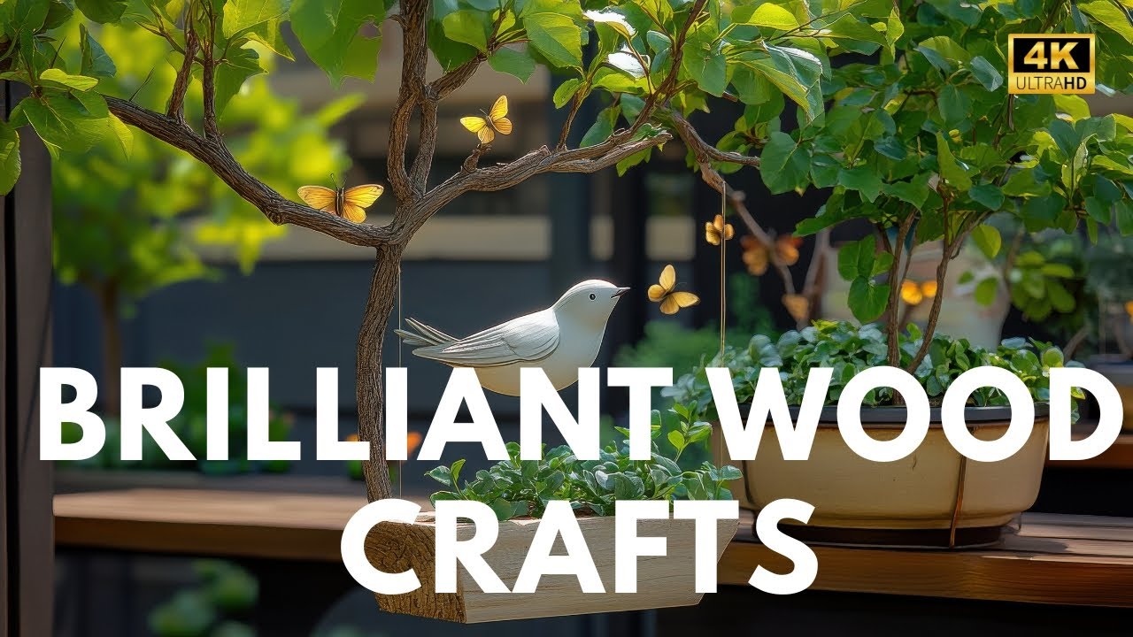 🌿 Brilliant Wood Crafts for Garden Lovers | DIY Branch Decor Ideas