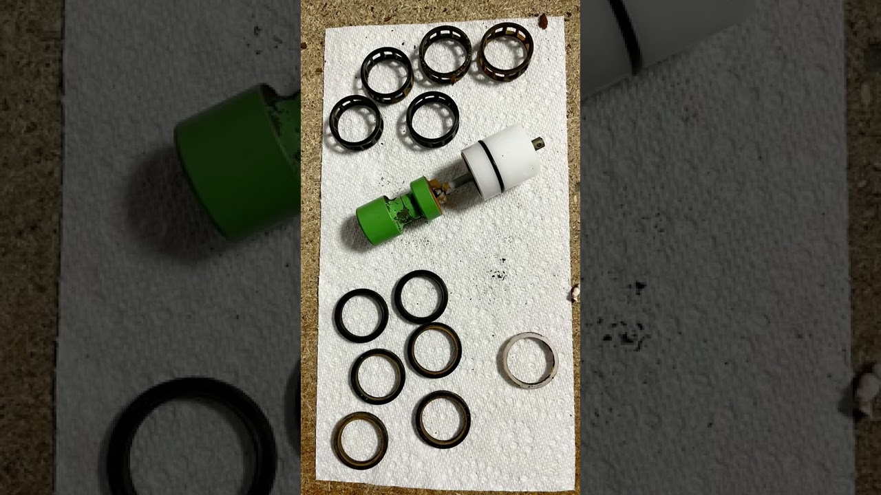 Fleck 2510 SXT Filter Air Injection Seals and Spacers Replacing Rebuild