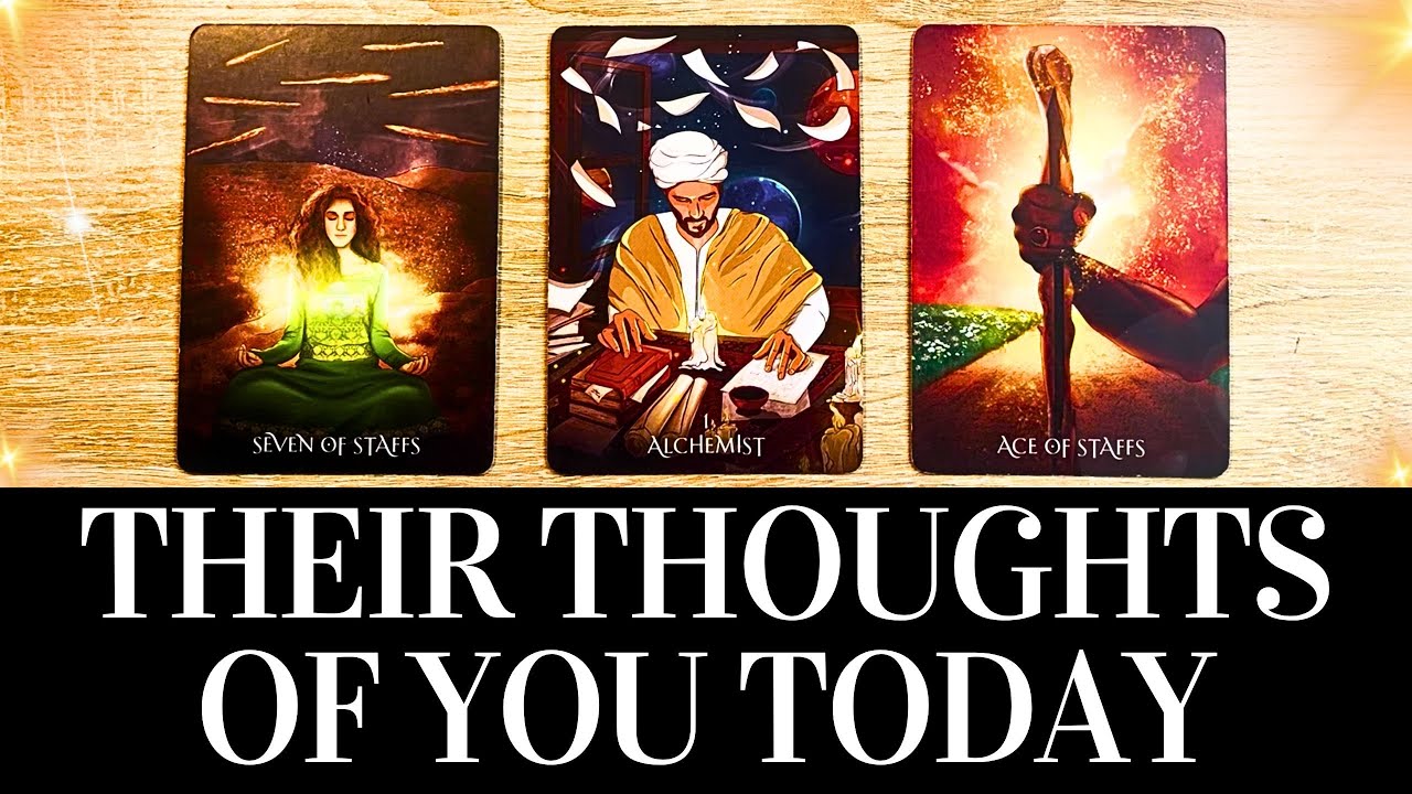 PICK A CARD 🥰🔮 Their THOUGHTS Of YOU Today 🔮🥰 What Is On Their Mind? ❤️ Love Tarot Reading Soulmate