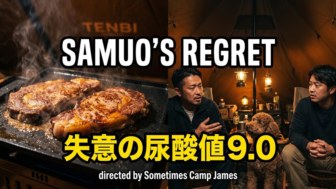 そらいろ忘年キャンプ2025　SAMUO失意の伊勢路と尿酸値　ロングトレイルは靴が大事だよ編
