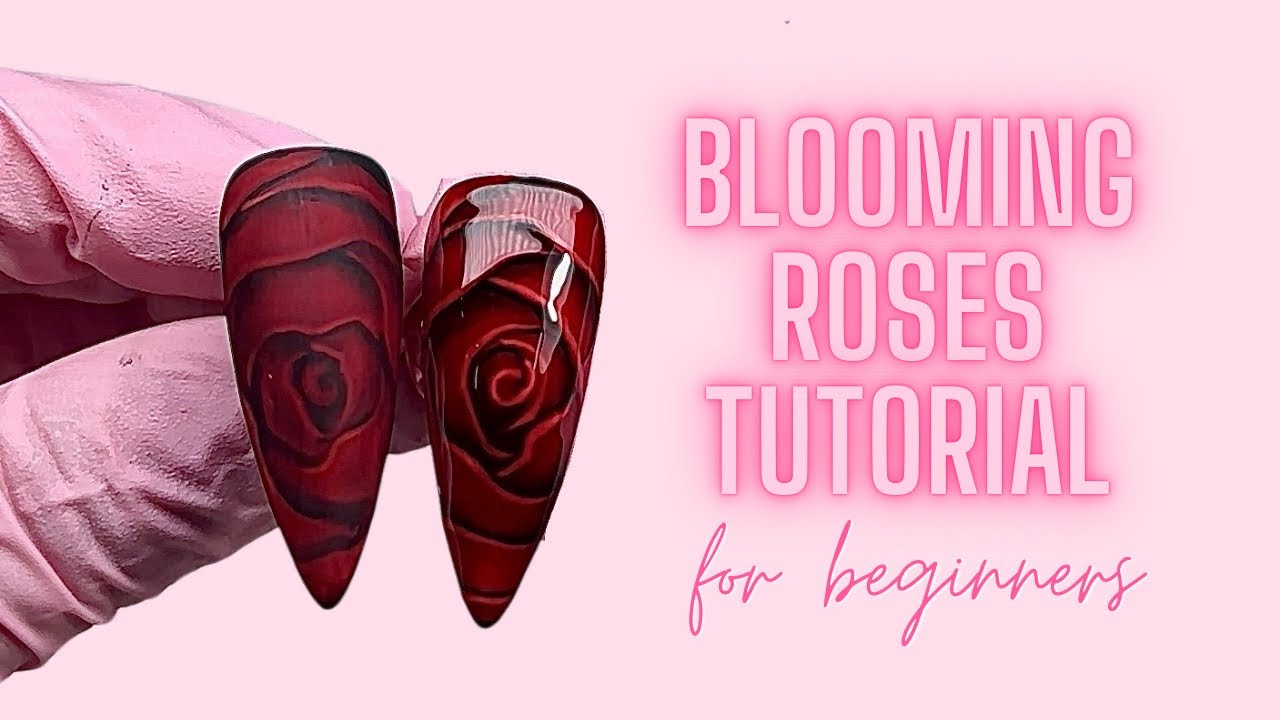 🌹*ТРЕНД* Урок по цветению розы ~ ПОДХОДИТ ДЛЯ НАЧИНАЮЩИХ!🌹 clawsbytasmia