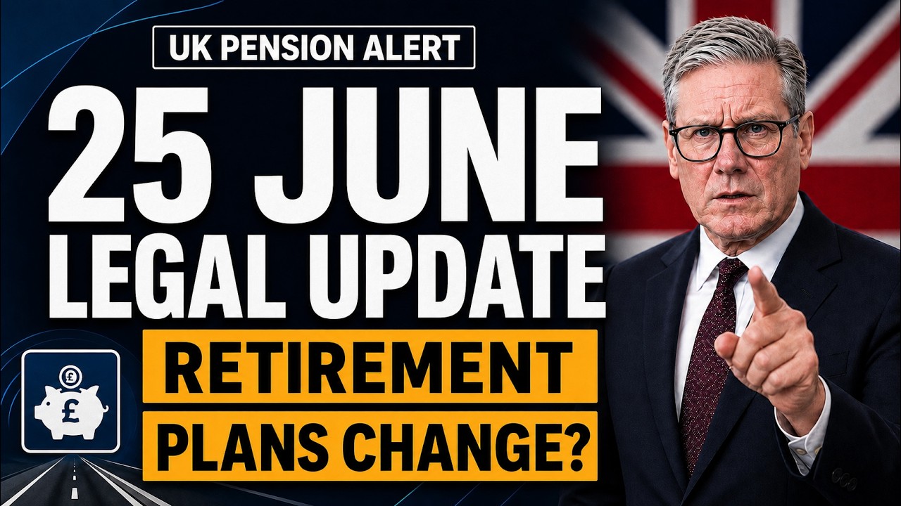 UK Pension Alert: 25 June Legal Update Could Change Retirement Plans