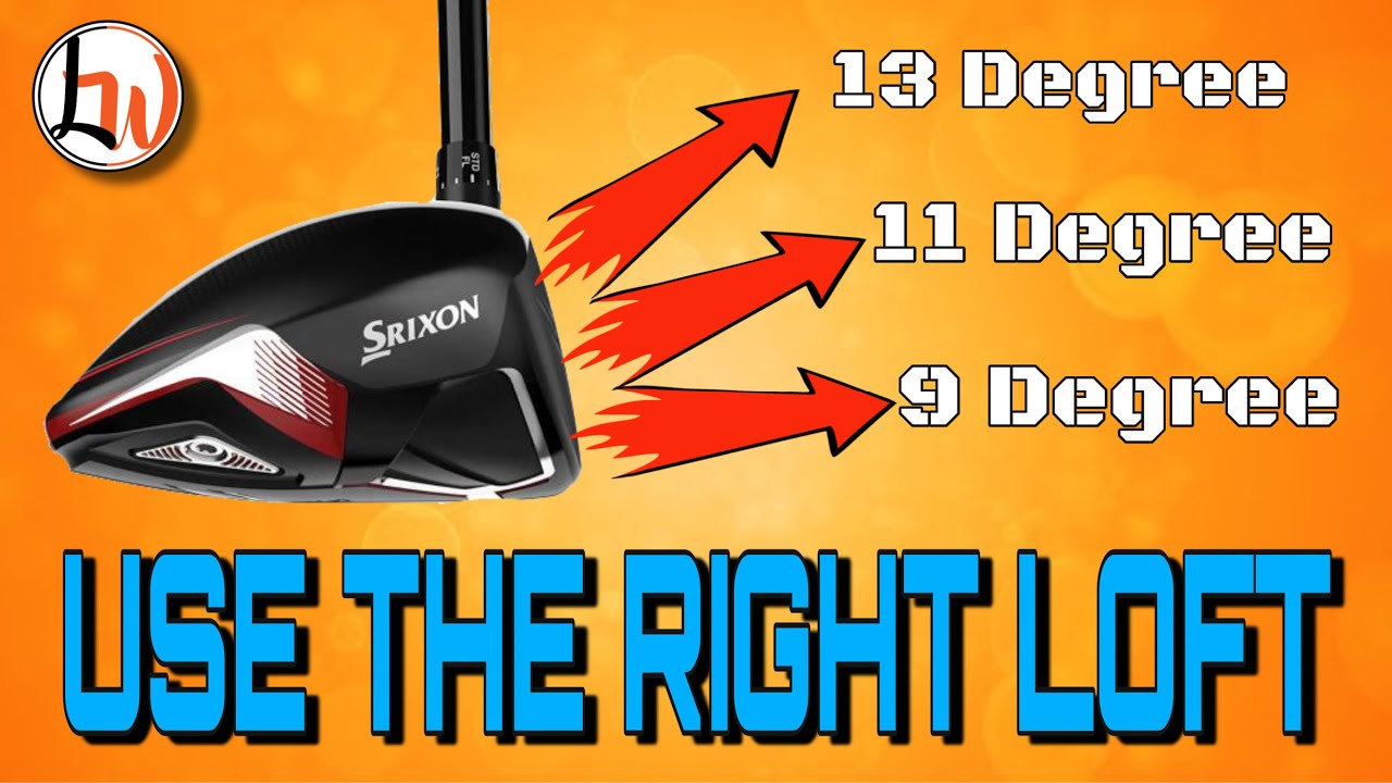 LET LOFT HELP YOU!!   Whats the difference between 9, 11 & 13 degree driver lofts?