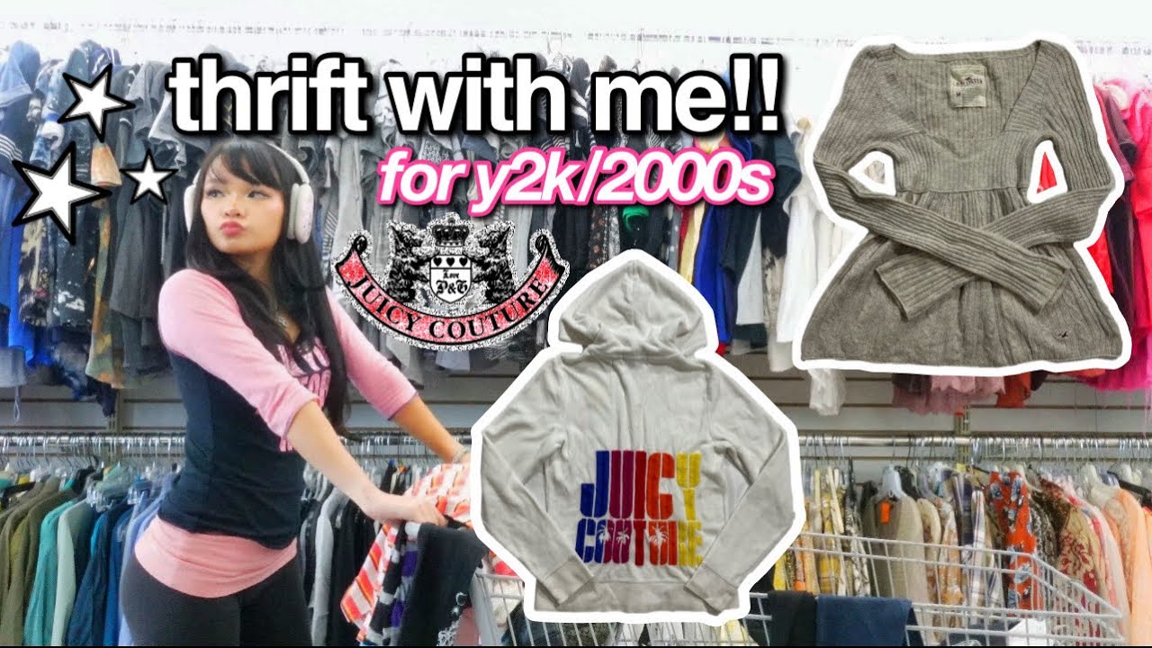 THRIFT WITH ME VLOG!! JUICY COUTURE, HOLLISTER, VS PINK, ETC;