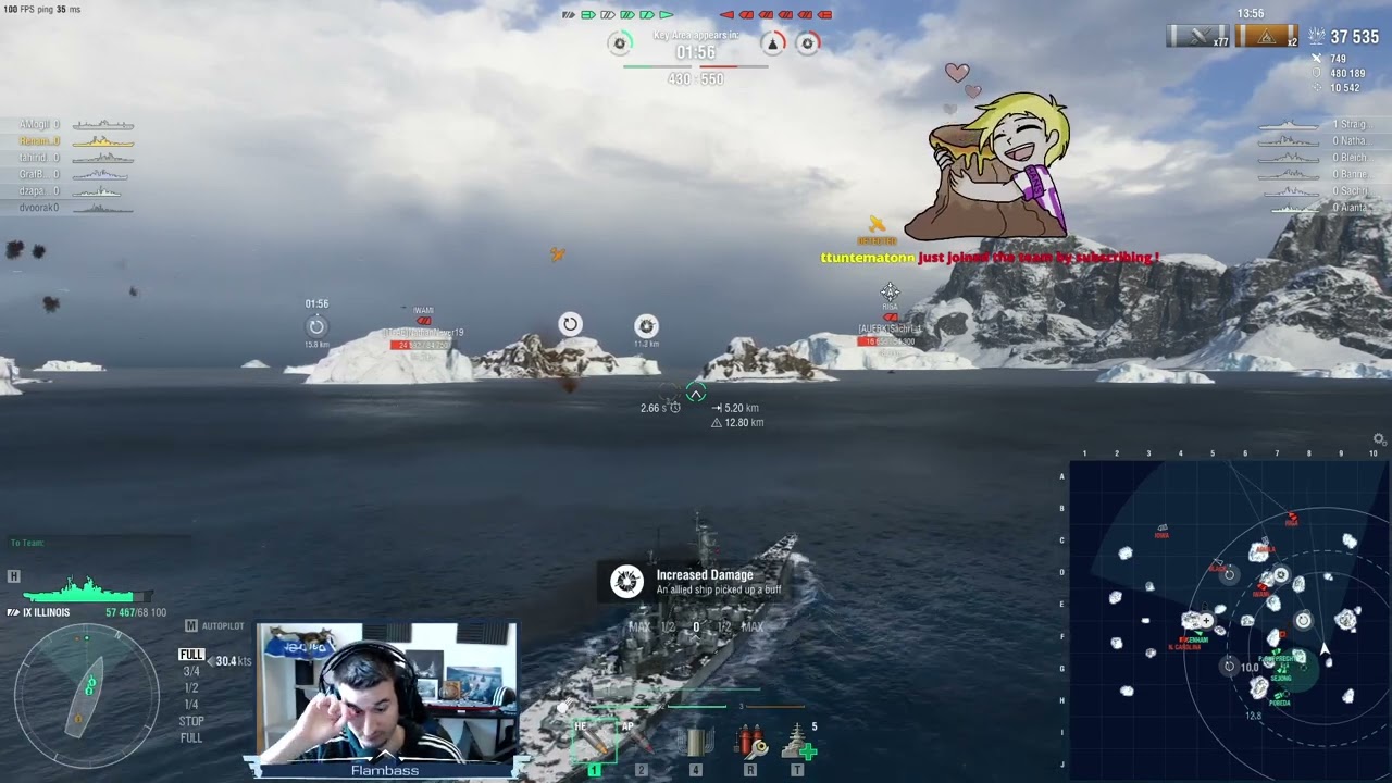Battleship Des Moines Illinois is my new love - World of Warships