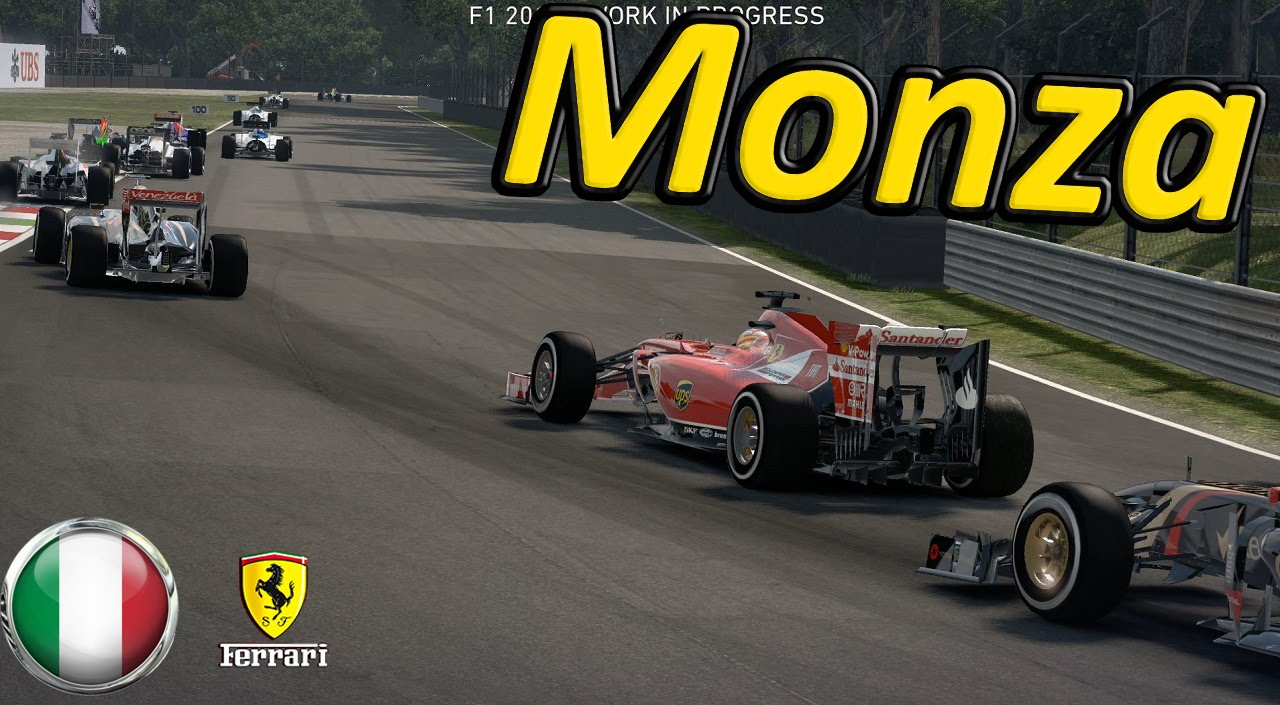 F1 2014 Game Monza 100% Race Italy: Fernando Alonso