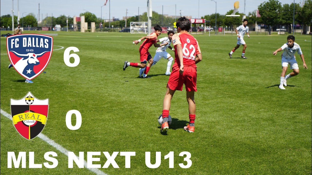 FC Dallas U13 Academy Shines in 6-0 Win Over Real Colorado⚡| MLS Next Highlights 