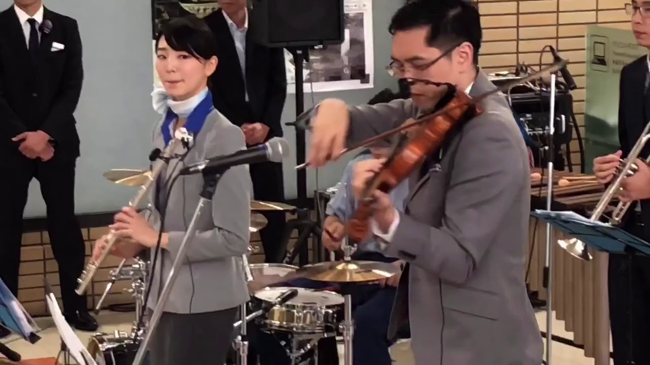 おいしい庄内空港_累計搭乗者1000万人_記念式典_ANA team Haneda orchestra