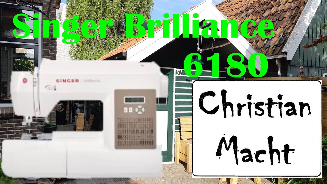 Christian Macht # Unboxing Singer Brilliance 6180 und probe nähen