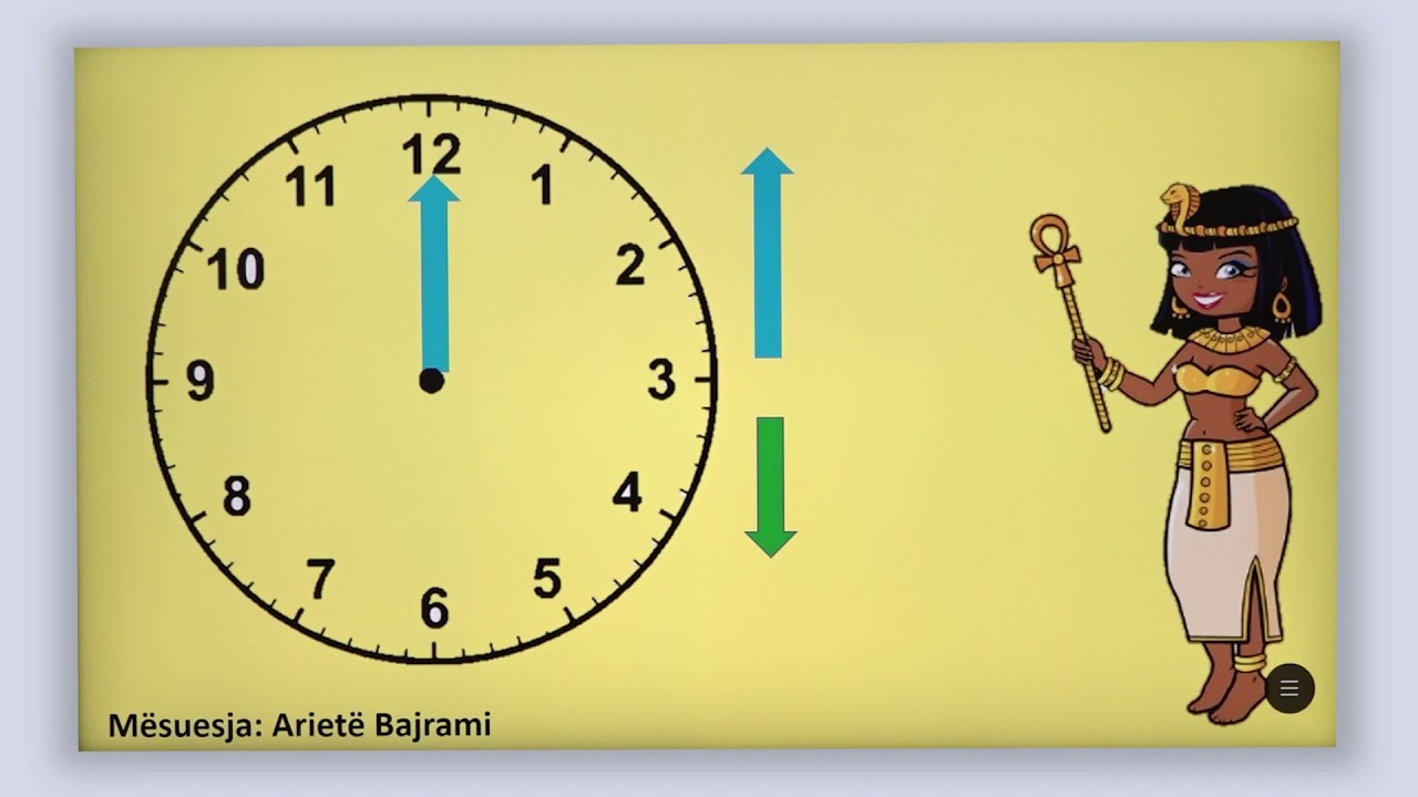 4 02 057 - Java e dymbëdhjetë - Matematikë - Matja e kohës dita,ora,minuta dhe sekonda permirsim