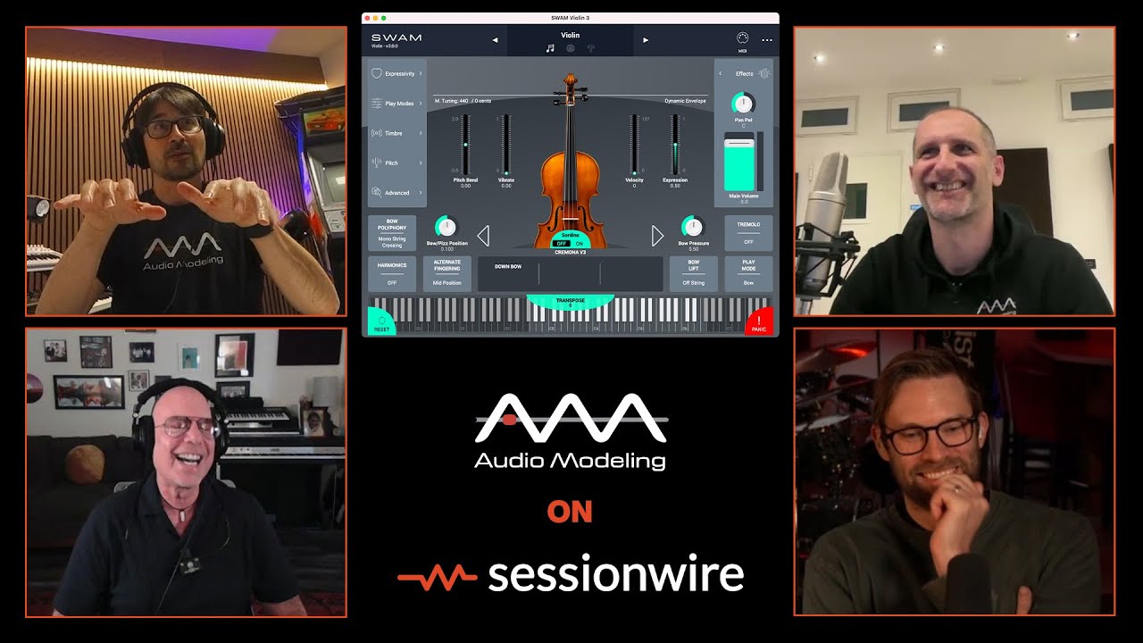 LIVE: Real Acoustic Instruments from Software?
