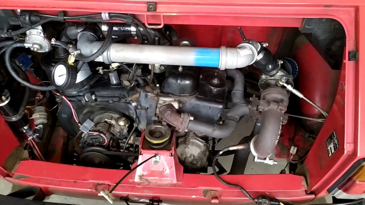 Fiat 126p 650 Turbo #3 AFR test