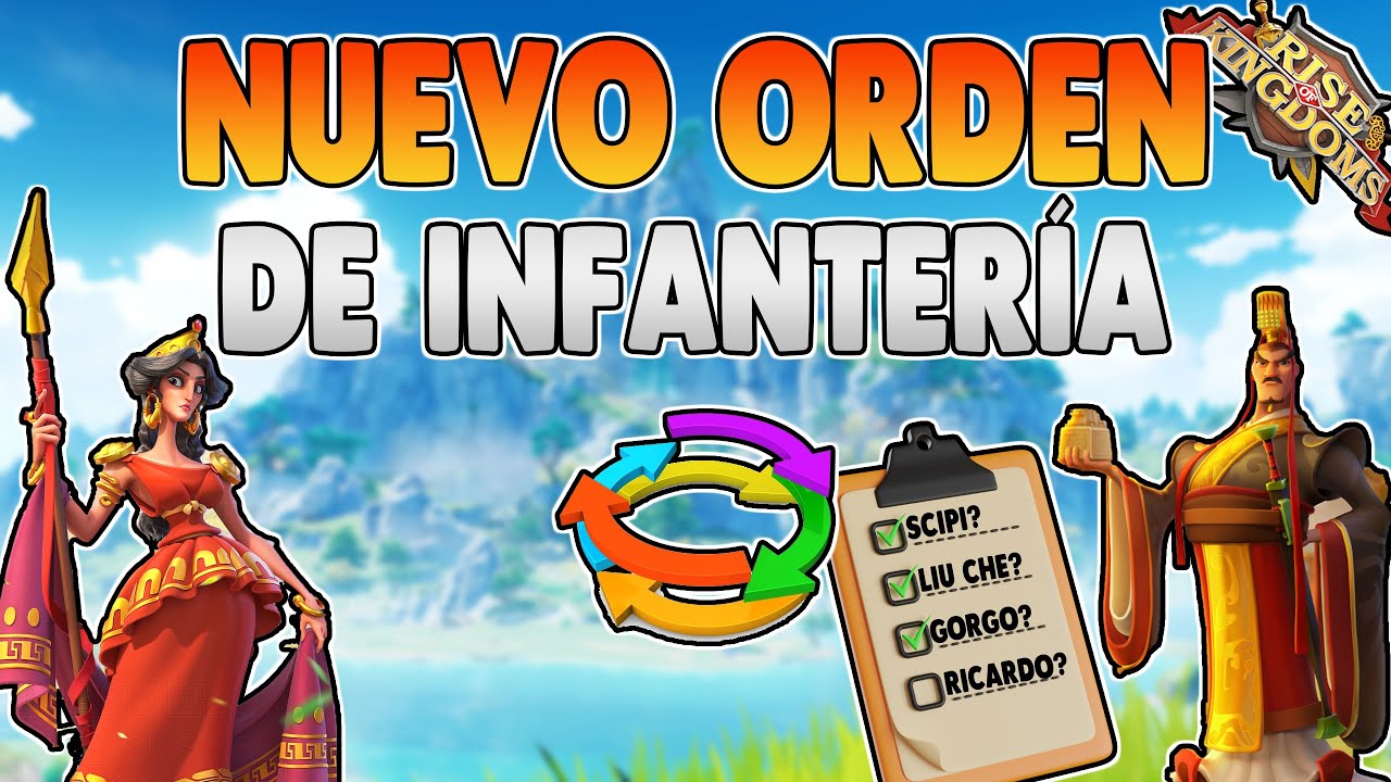 ¡SUBE EN ESTE NUEVO ORDEN A TUS COMANDANTES DE INFANTERÍA! [ACTUALIZADO FINALES 2023]