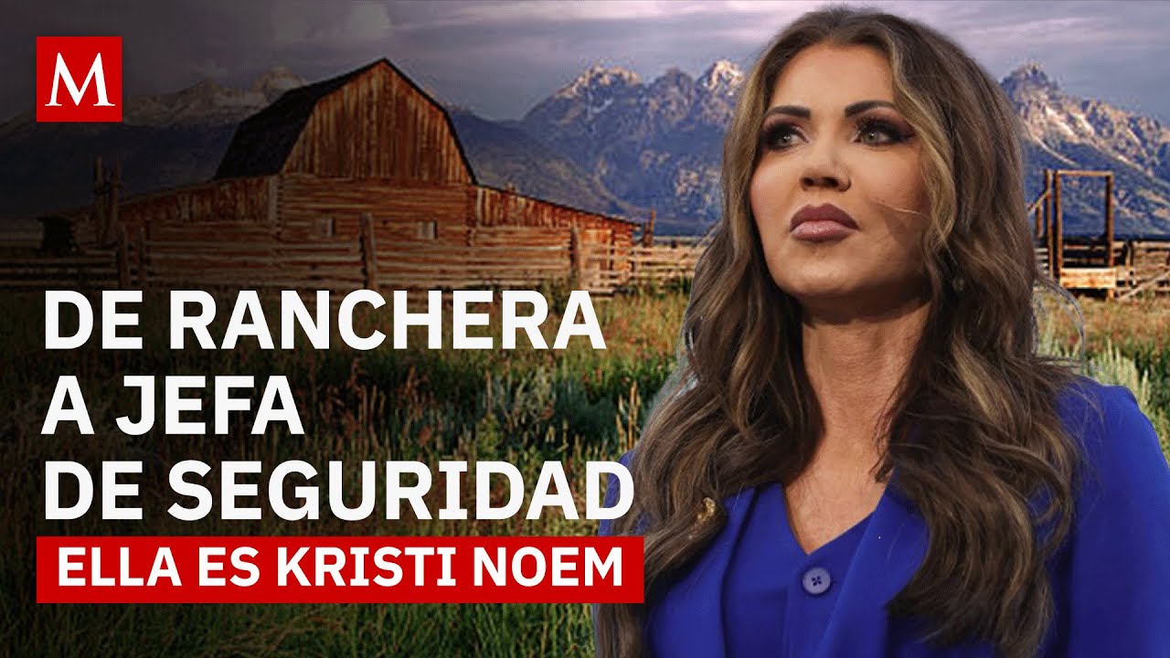 ¿Quién es Kristi Noem? El perfil de la jefa de seguridad interna de Trump