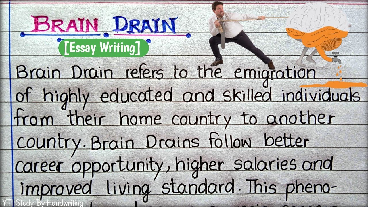 Essay on 🧠 Brain Drain in english | Brain Drain & its Effect | Brain Drain Essay in english |