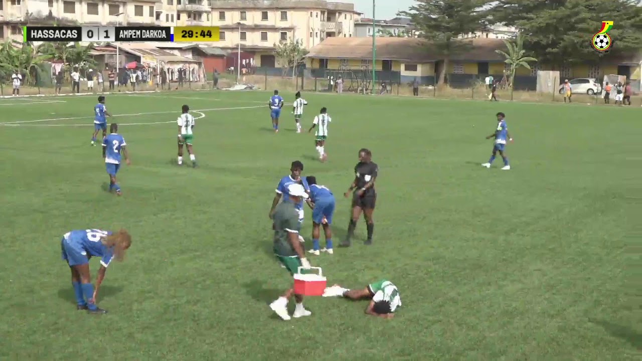 HASAACAS LADIES VRS AMPEM DARKOA LADIES - WOMEN FA CUP QUARTER FINALS