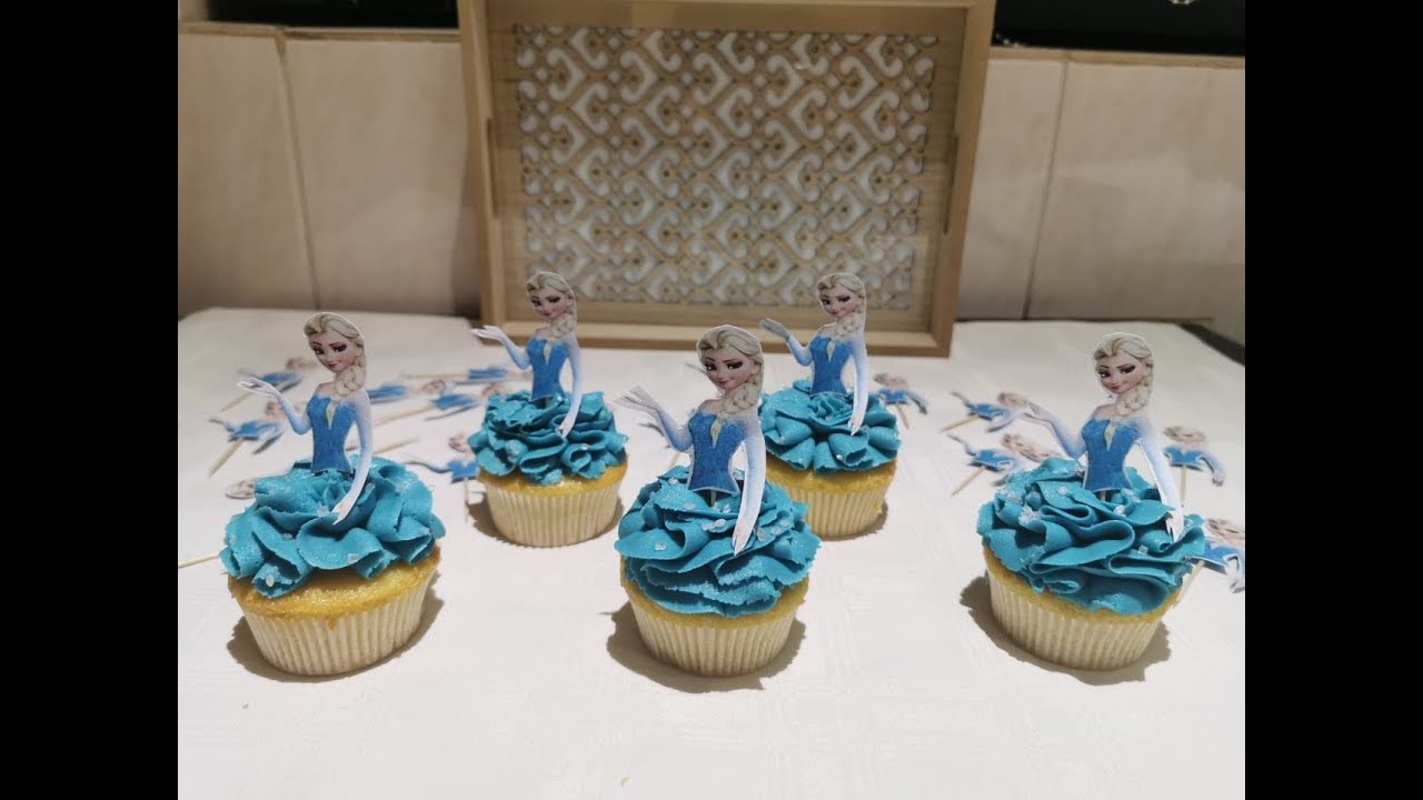 Step by Step | Elsa Cupcakes | FROZEN 2
