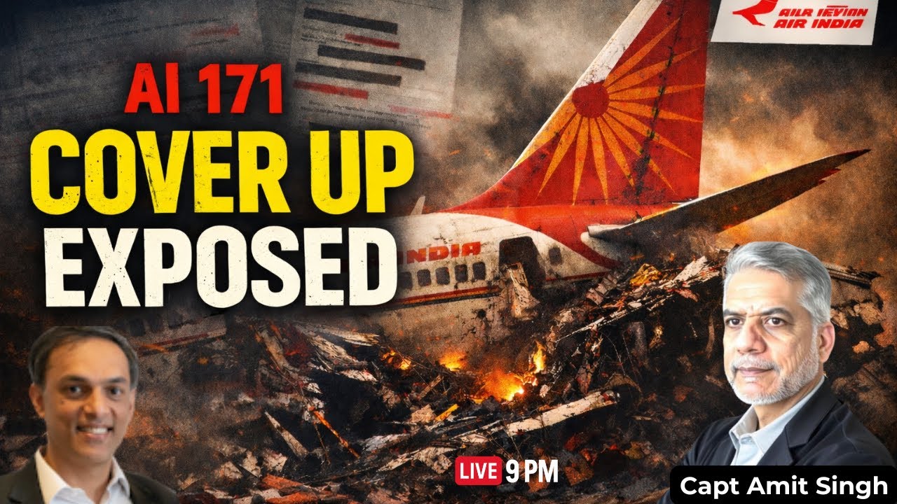 AI-171 Crash EXPOSED: Not Pilot Error | India&rsquo;s Top Air Safety Expert on the Cover-Up