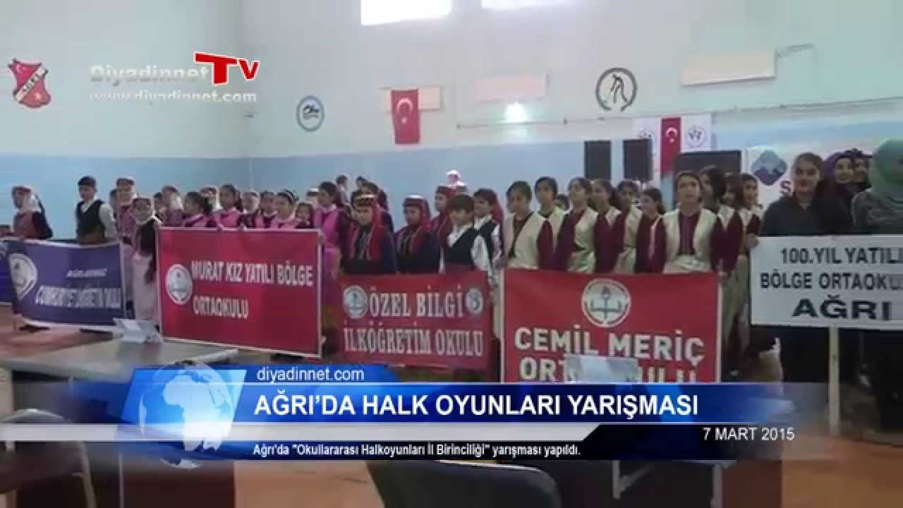 Ağrı'da halk oyunları yarışması