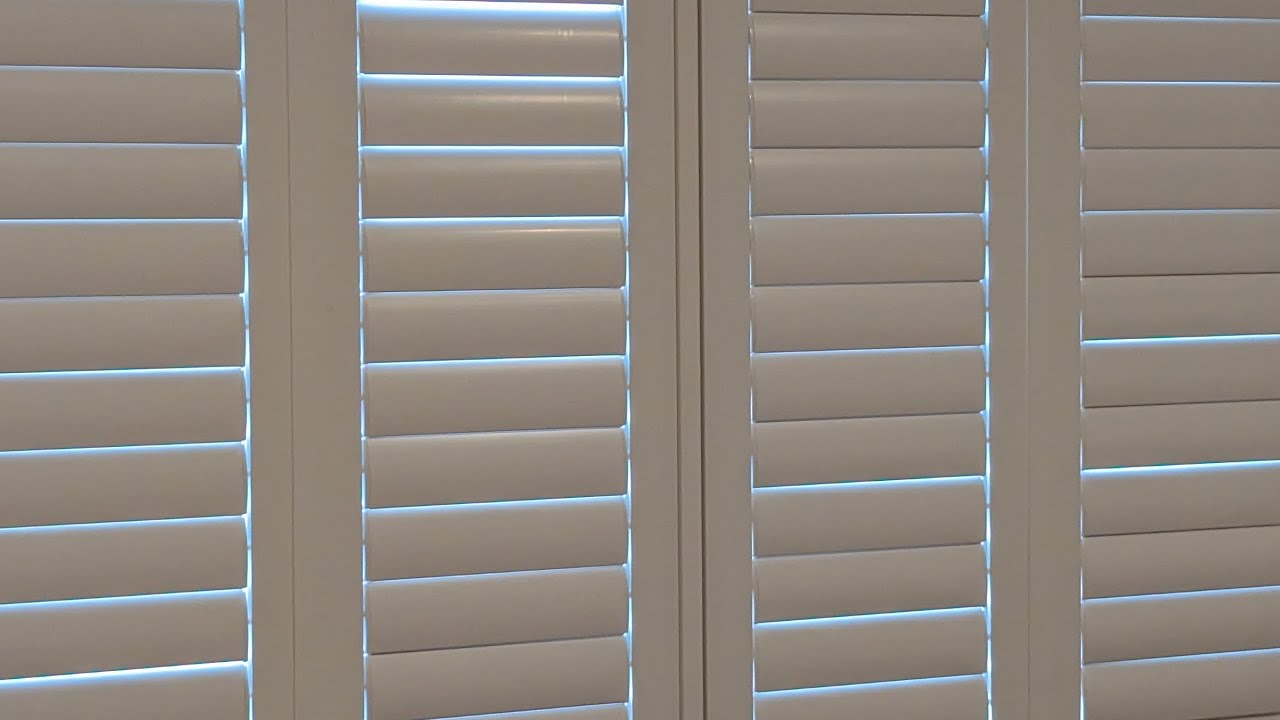 Z Frame shutters install demo
