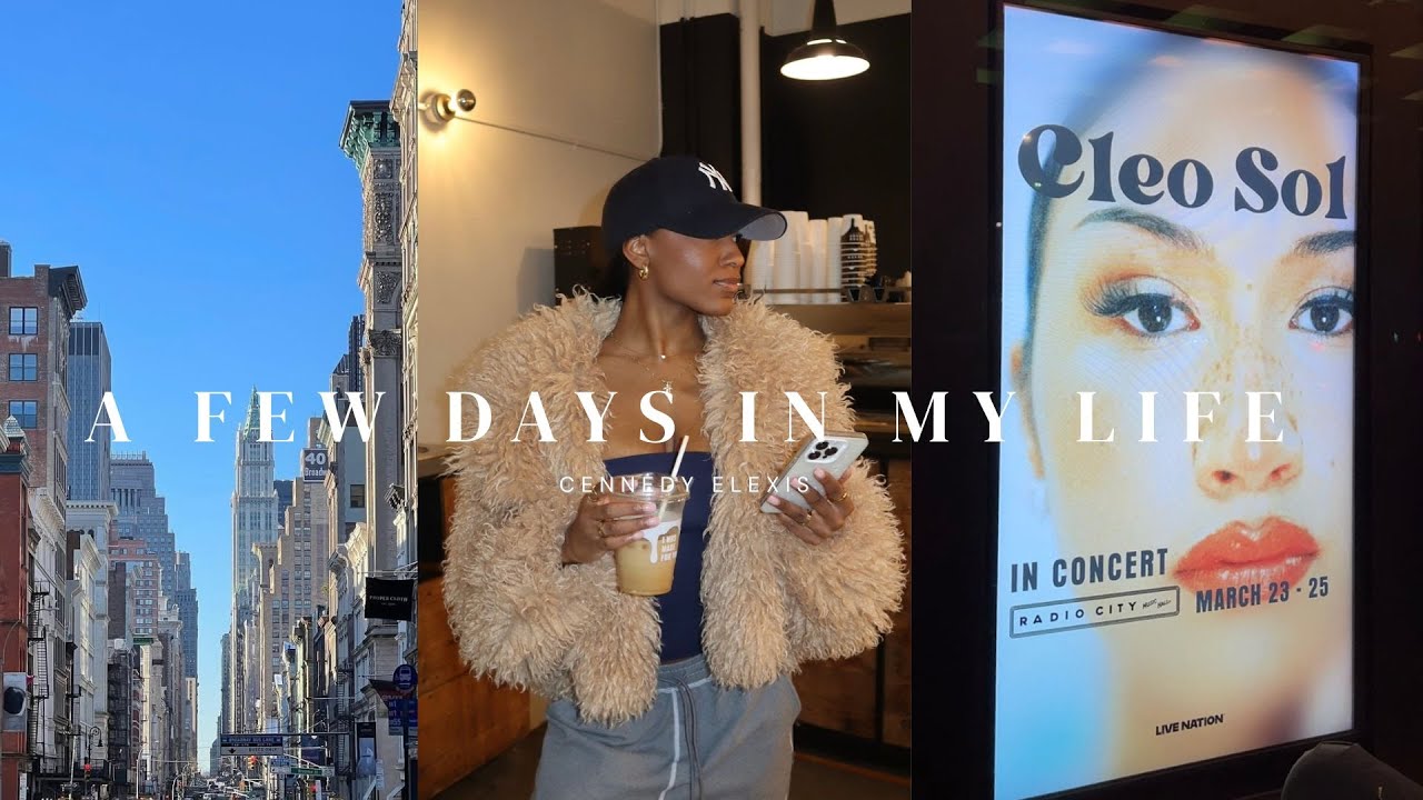 A few days in my life. New York| Solo trip | Cleo Sol | Cennedy Elexis