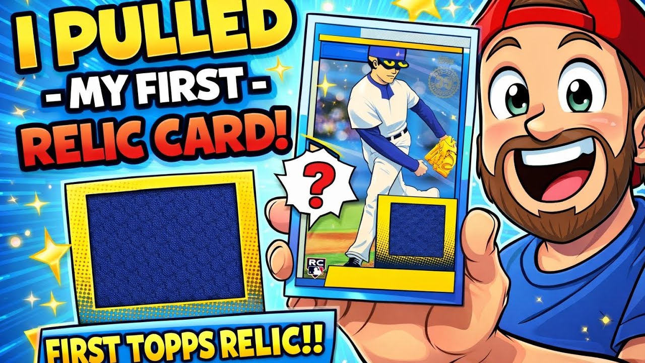 FIRST RELIC ON FIRST VIDEO!? 2025 Topps Jumbo Box, Hanger Box, and Booster Box Reveals *No Audio*