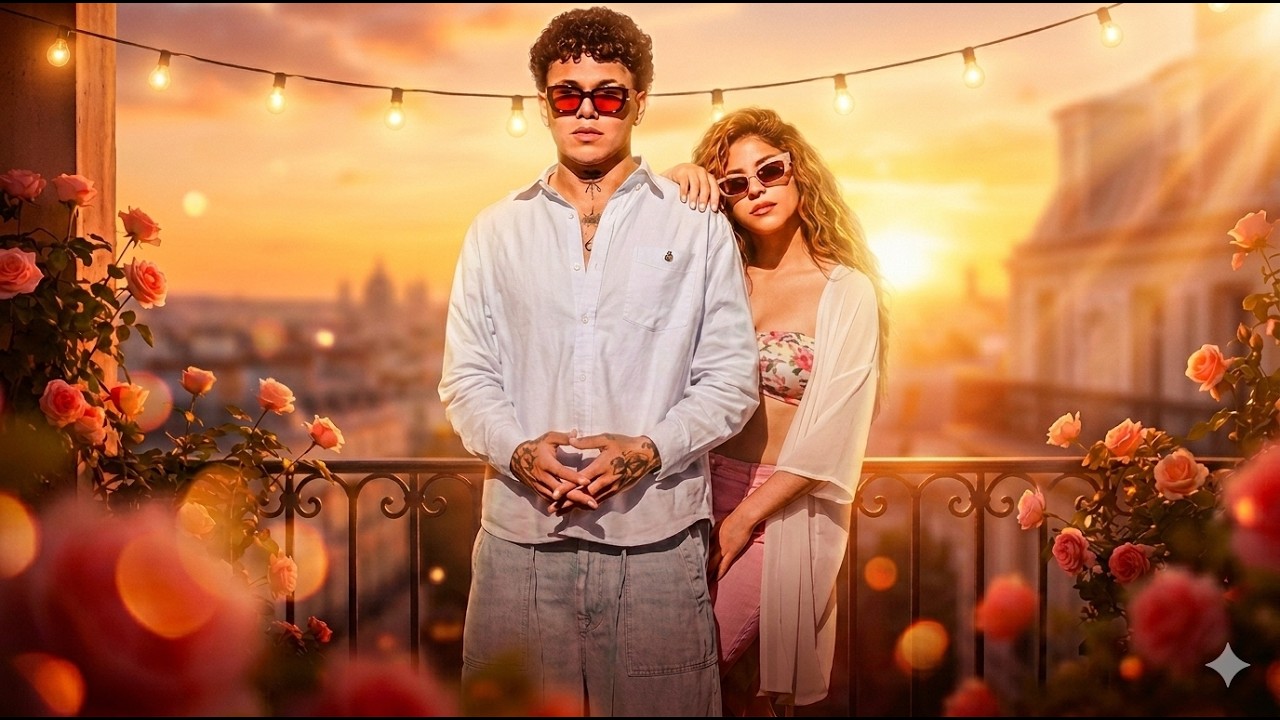 Beéle, Shakira - Bajo La Misma Luna (Official Video) | Afrobeat Latino 2026 🌙🔥