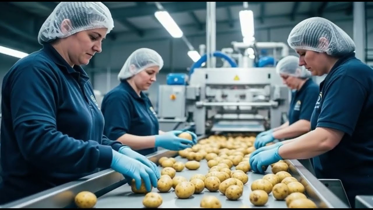 Inside The Biggest Potato Factory Unbelievable Secrets!