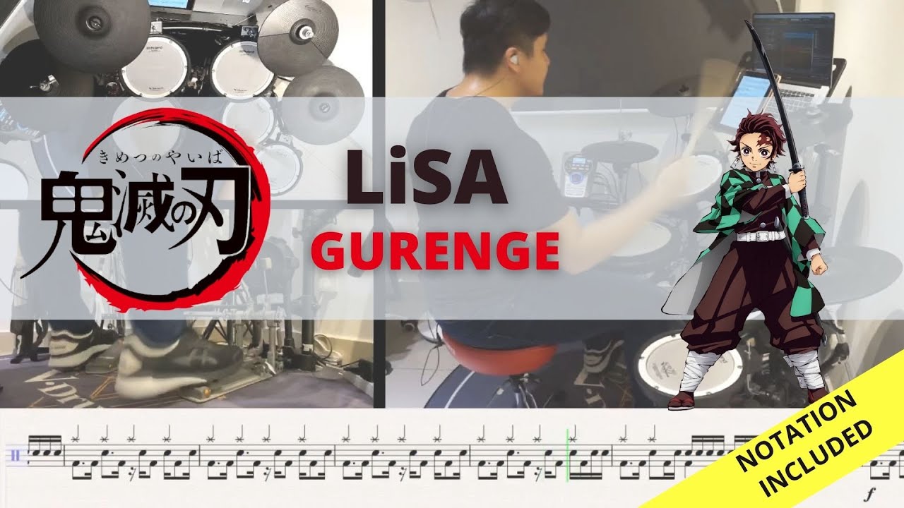 Raymond Goh - LiSA - Gurenge (Drum Playthrough)