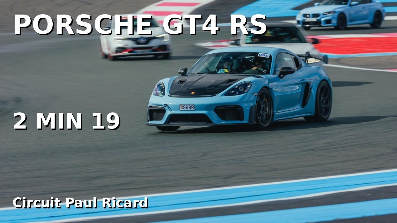 🔥 PORSCHE 718 GT4 RS – ONBOARD CASTELLET / PAUL RICARD – 2:19 | Vanessa