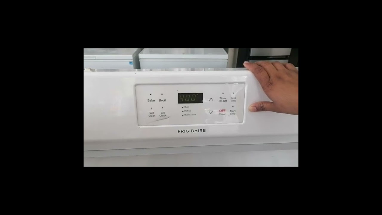 Como encender el horno de la estufa frigidaire