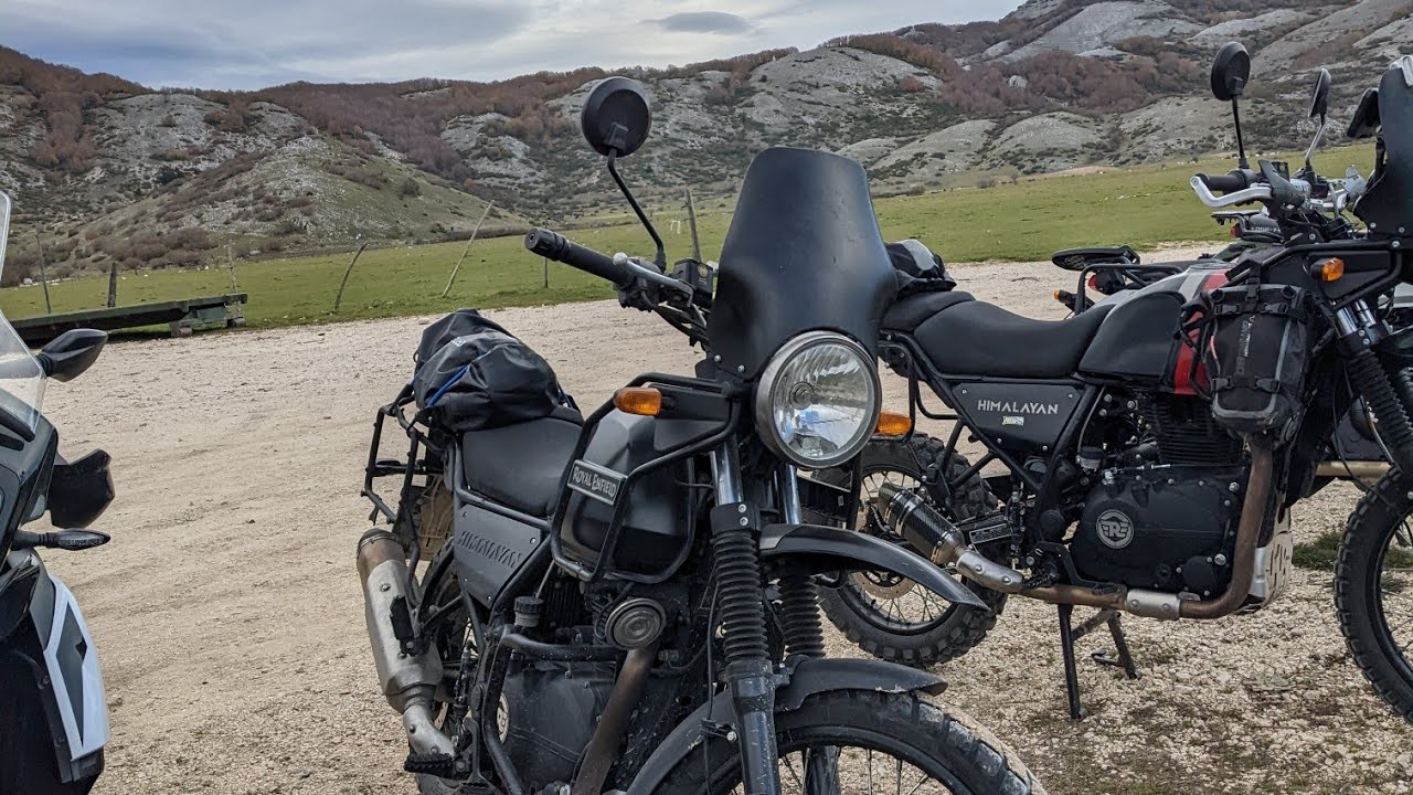 Altopiano di Rascino - Royal Enfield Himalayan (road and off-road)