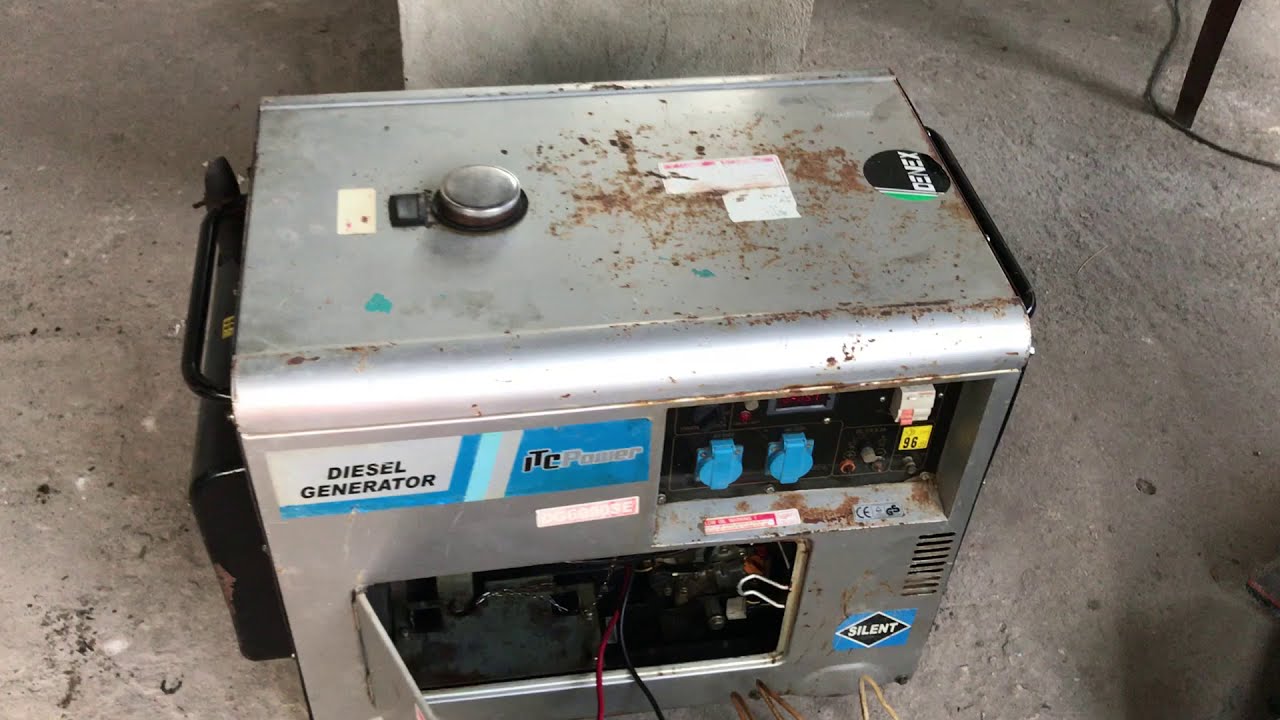 Генератор ITC Power DG6000SE
