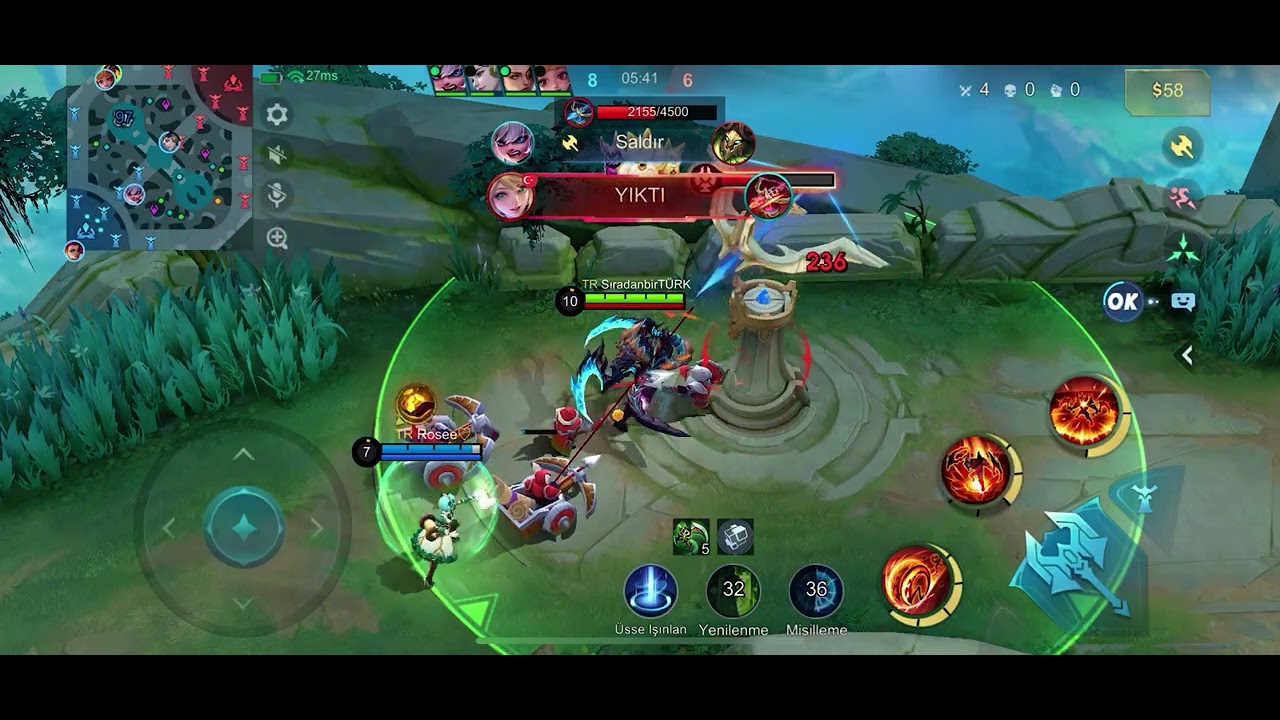 MOBİLE LEFENDS THAMUZ A DENENMEMESİ GEREKENLER 1 TAM VİDEO #mobilelegends #mlbb #thamuz 