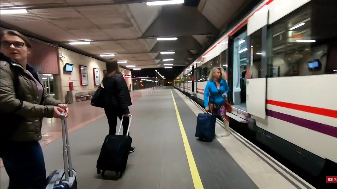 Arrival and train to city center | Barcelona Airport El Prat