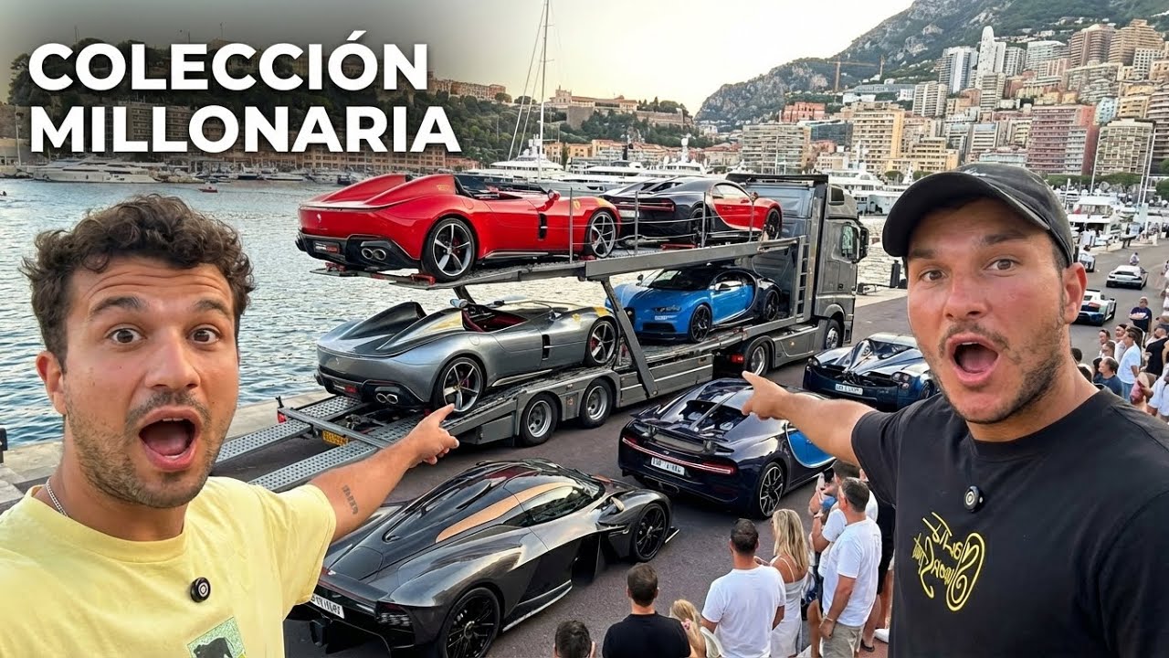 Un MILLONARIO descarga su COLECCIÓN de SUPERDEPORTIVOS en el MONACO I Día 15 Buscando un Zonda