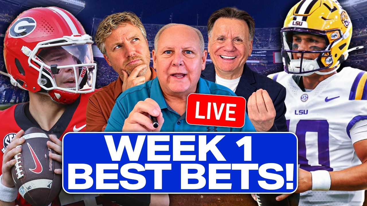 College Football Week 1 Picks & Best Bets | THE BLITZ LIVE 9/5